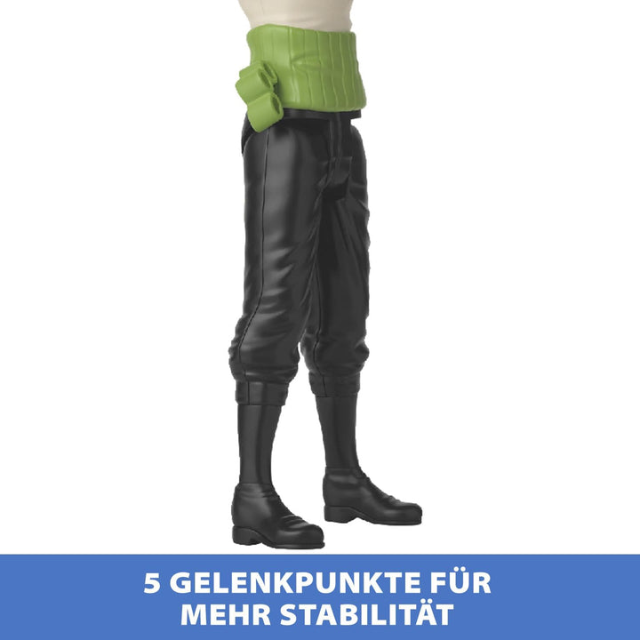 BANDAI – Anime Heroes – One Piece – Anime Heroes Mega Figur 30 cm Zorro – Grosse bewegliche Figur –