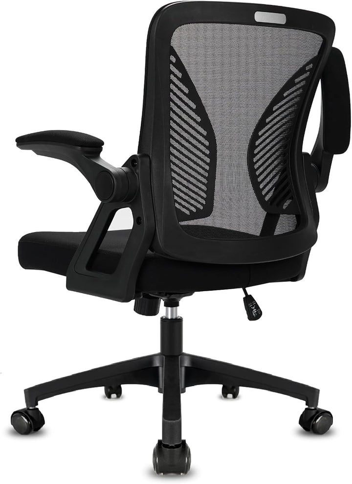 Milacyee Bürostuhl Ergonomisch, Bürostuhl, Schreibtischstuhl mit Verstellbarer Armlehnen, Lendenwirb