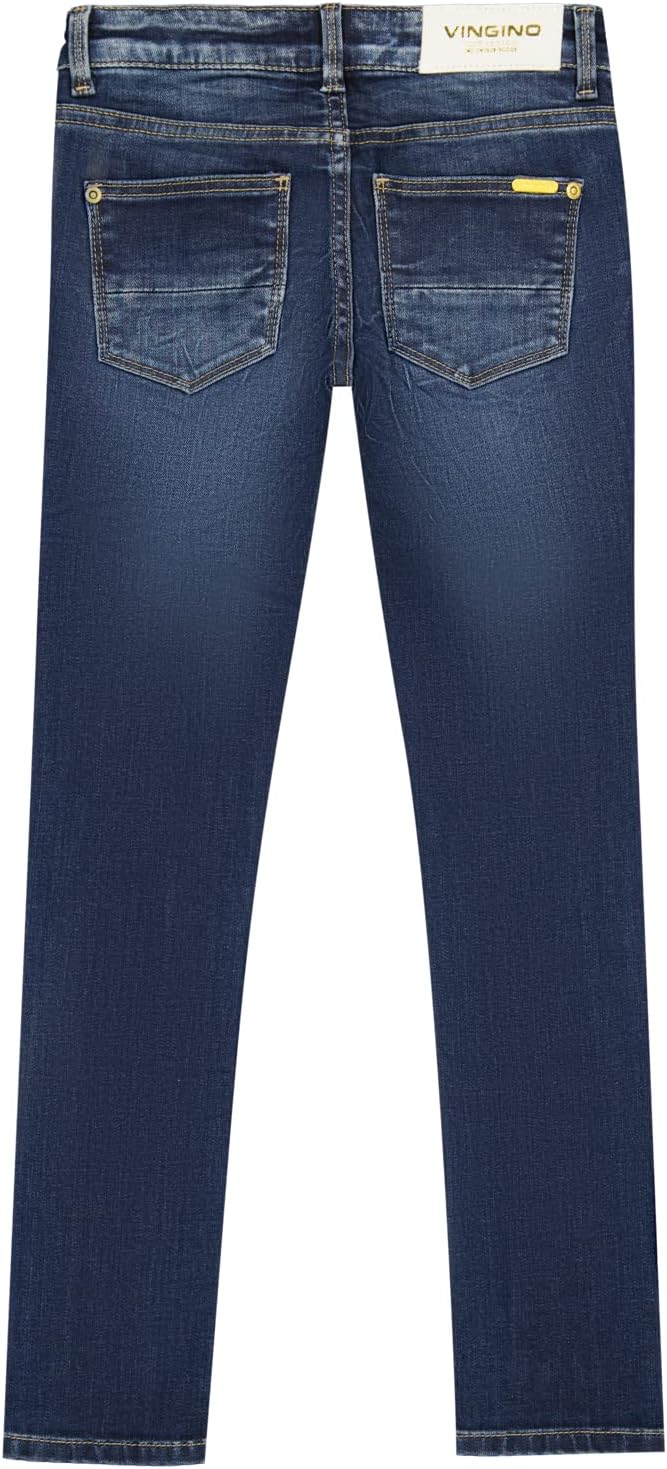 Vingino Mädchen Amia Basic Jeans 7 Jahre Dark Used, 7 Jahre Dark Used