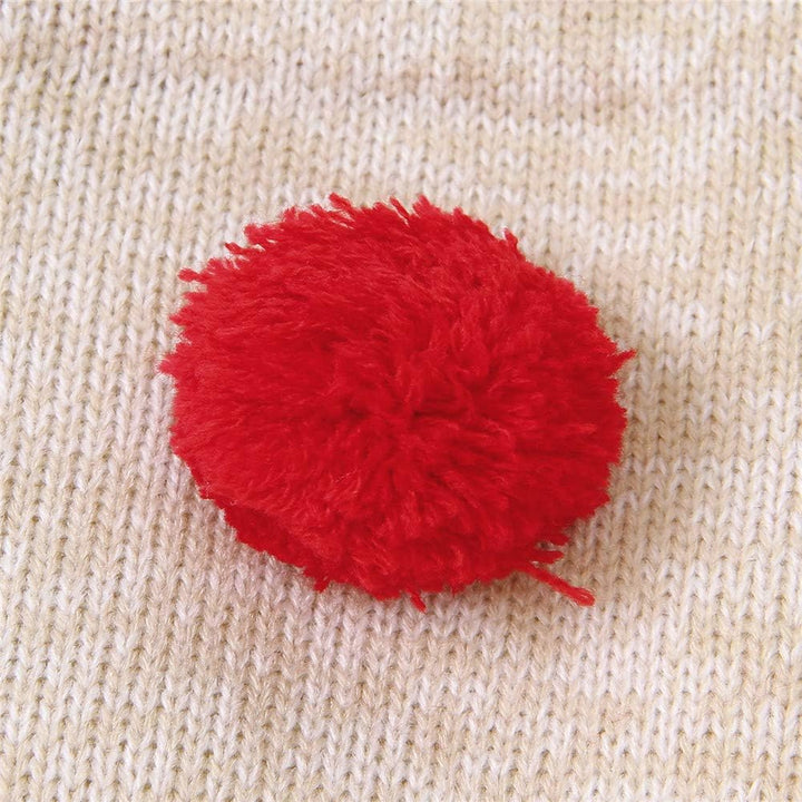 L&amp;ieserram Baby Jungen Mädchen Unisex Stricken Weihnachten Outfits Baby Kleidung Weihnachtsset Babyk