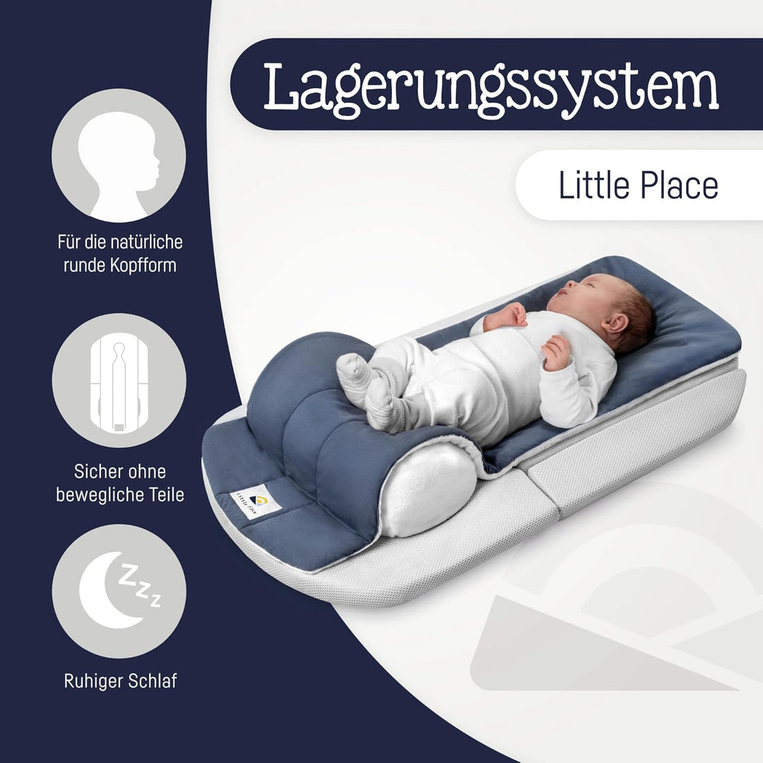 Julius Zöllner Little Place Lagerungssystem - Für einen natürlichen und sicheren Schlaf von Babys -