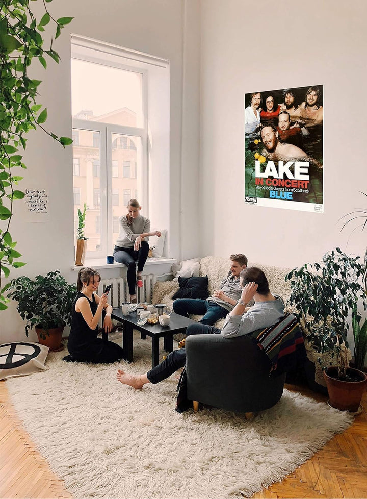 Lake - Hot Day, 1981 » Konzertplakat/Premium Poster | Live Konzert Veranstaltung | DIN A1 «