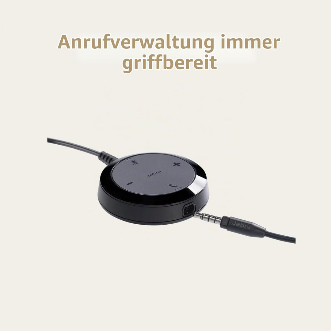 Jabra Evolve 30 II UC Mono USB-C (Überkopfbügel) USB-C Anschluss, mit Mute-Taste und Lautstärke-Regl