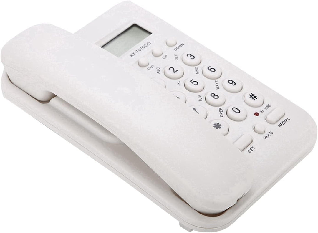 Kabelgebundenes Telefon, an der Wand Montierbare Festnetztelefone Batterie Muss Nicht Installiert We