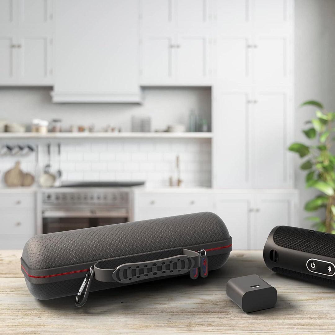 Digicharge Hart Tragen Tasche Hülle für JBL Flip 7, 6, Essential 2, Martin Garrix ed. 5 4 3 / Tuner