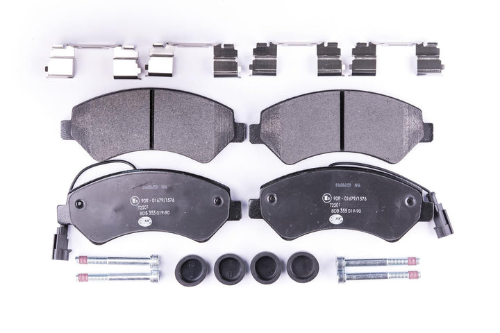 HELLA PAGID 8DB 355 019-901 Bremsbelagsatz - T2201 - Dicke/Stärke: 19mm - Bremssystem: Brembo - mit