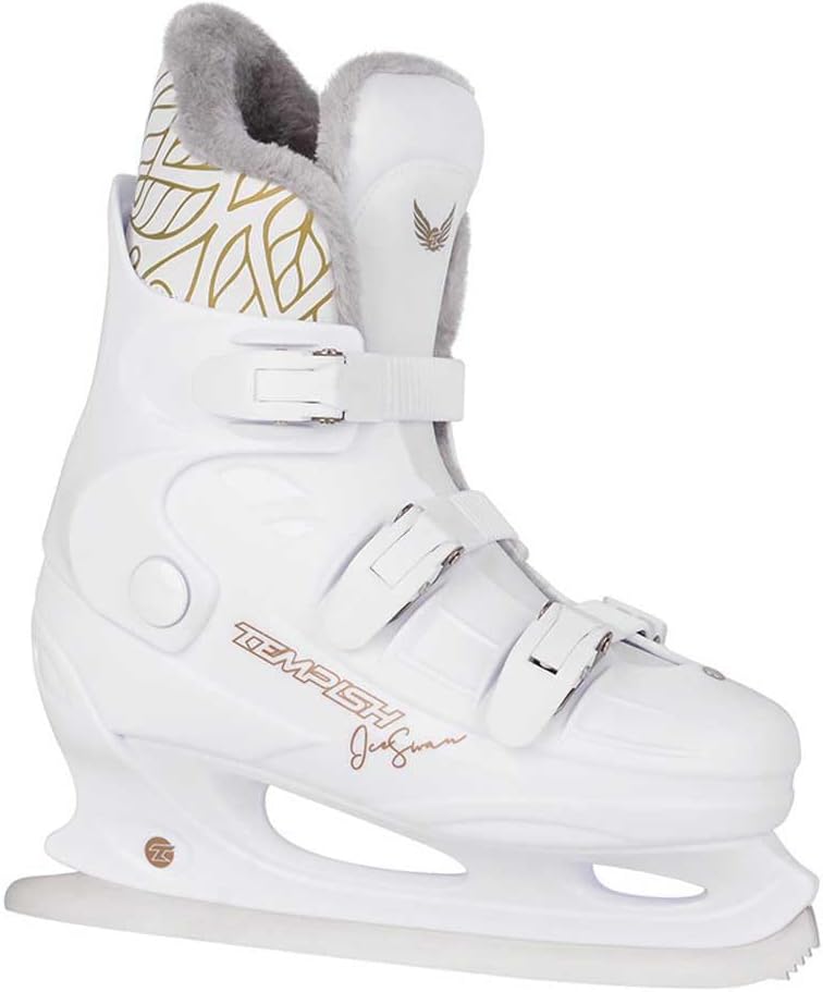 Tempish Damen Recreational Skates Ice Swan W 130000179 Schlittschuhe 41 EU Weiss, 41 EU Weiss