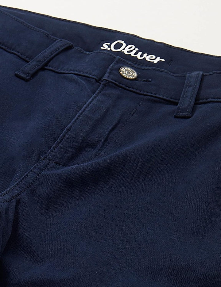 s.Oliver Jungen Hose Pete, Regular Fit, Blau 5952