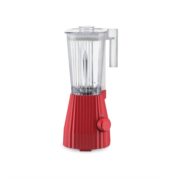 Alessi Plissé MDL09 R - Standmixer mit Abgestufter Karaffe, Thermoplastisches Harz, Europäischer Ste