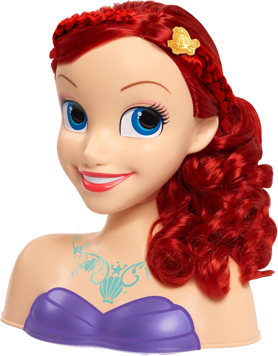 JP Disney Styling 87252 Disney Princess Ariel Styling Head, Mehrfarbig