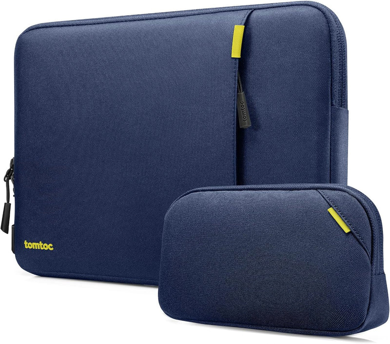 tomtoc 360° Tasche Hülle für 13 Zoll MacBook Air 2024-2018 M3/A3113 M2/A2681 M1/A2337, 13-Zoll MacBo