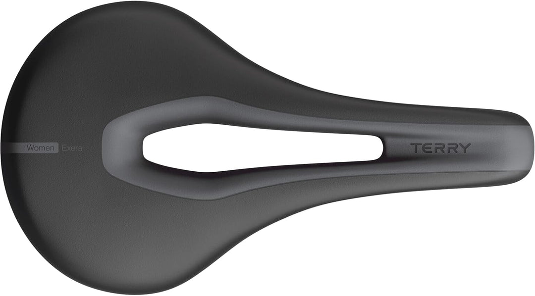 Terry Fahrradsattel Butterfly Exera Women, in der Farbe Schwarz, Polsterung: Comfort Foam, Sitzbreit