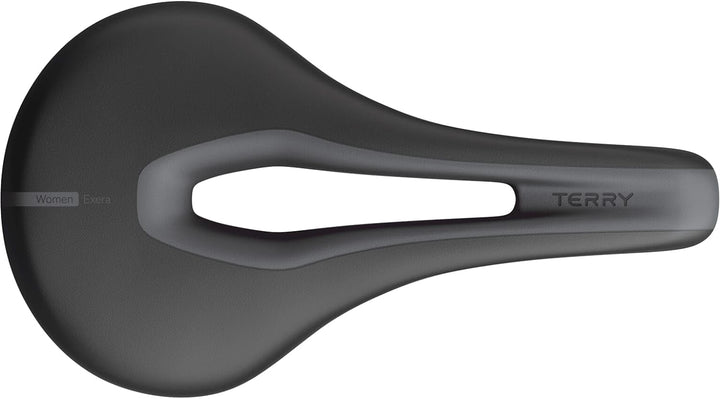 Terry Fahrradsattel Butterfly Exera Women, in der Farbe Schwarz, Polsterung: Comfort Foam, Sitzbreit