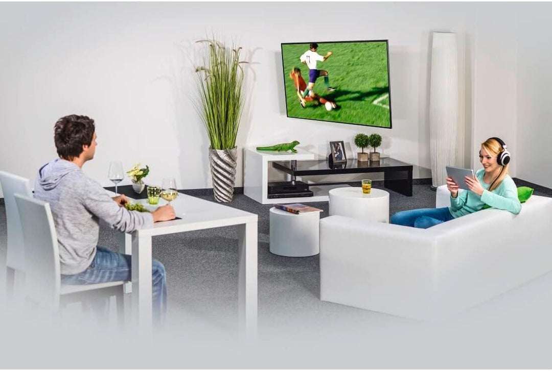 Hama TV Wandhalterung Schwenkbar, Neigbar (10 - 26 Zoll TV/Monitor Halterung für Bildschirme bis zu