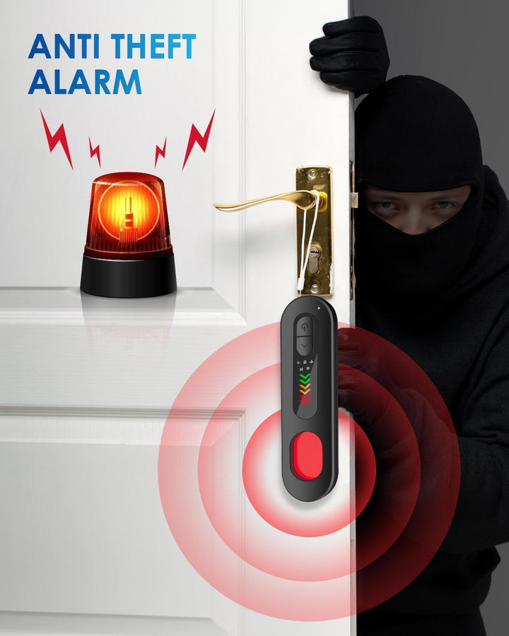 Wanzen Detektor Versteckte Kamera Finder mit 6 Stufen Empfindlichkeit, 4-in-1 Multimode Hidden Camer