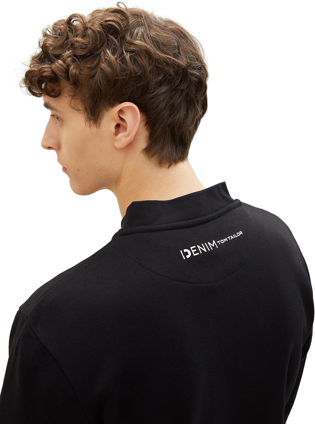 TOM TAILOR Denim Herren Sweatshirt Bomberjacke M 29999 - Black, M 29999 - Black