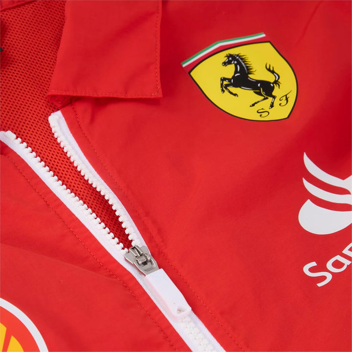 PUMA Scuderia Ferrari F1 Herren 2024 Team Coach-Jacke XL Brennt rot, XL Brennt rot