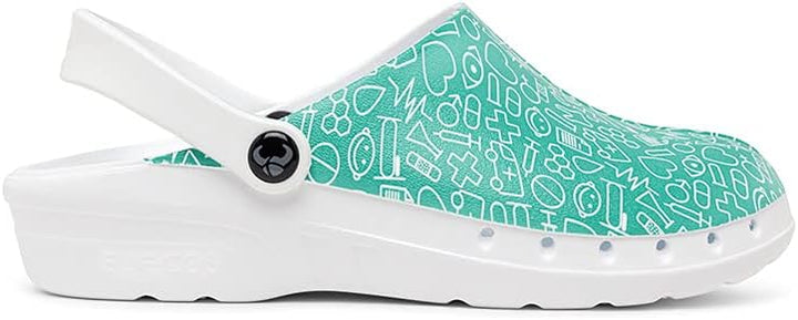 Suecos Unisex Oden Fusion Print Arbeitsclogs 39 EU Weit Estampado, 39 EU Weit Estampado
