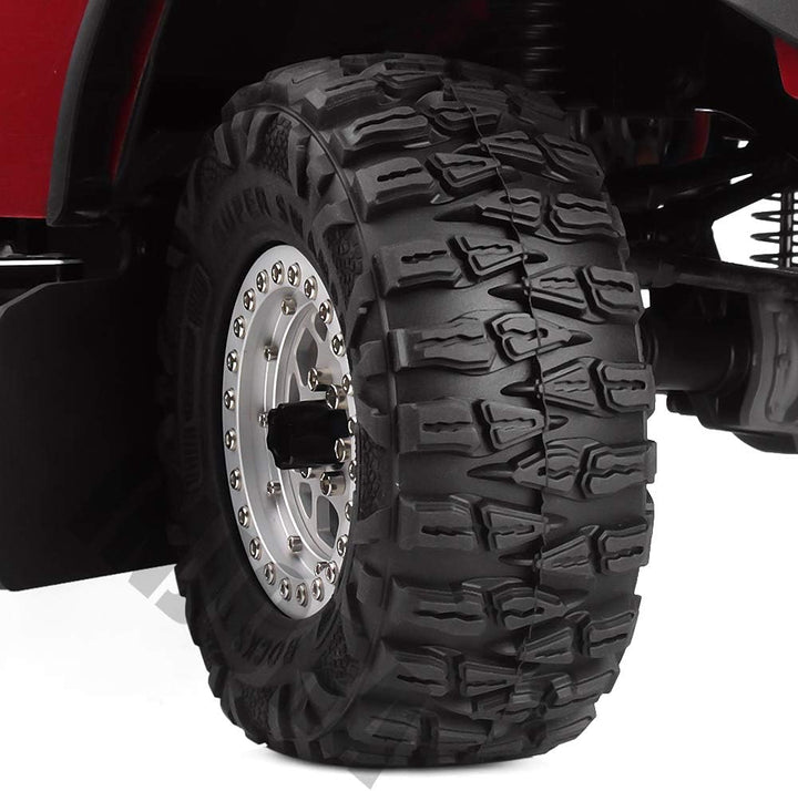 INJORA RC Reifen 4pcs 2,2inch RC Crawler Reifen Reifen Set für 1:10 RC Rock Crawler TRX4 TRX-6 Axial