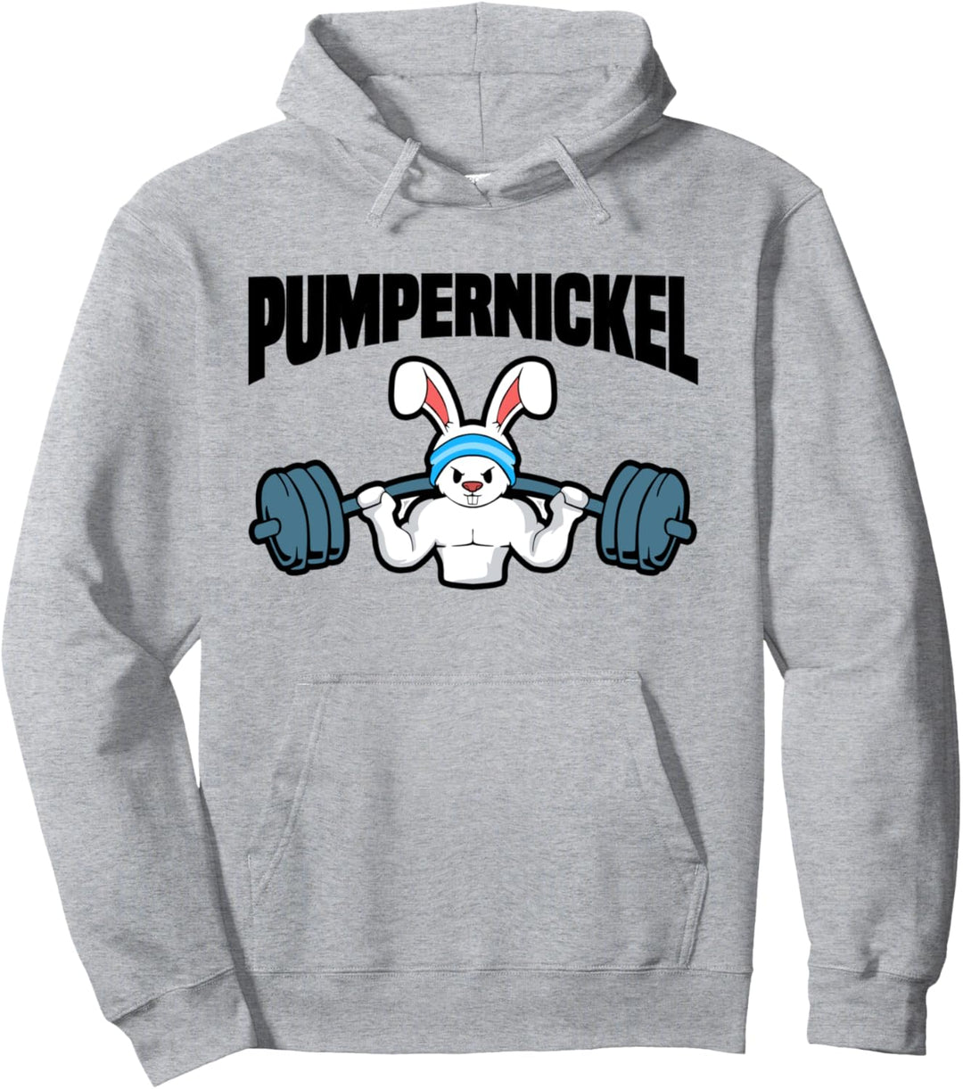 Gym - Pumpernickel - Bodybuilding & Fitness Pullover Hoodie