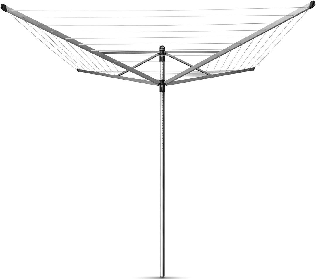 Brabantia - Lift-O-Matic drehbaren Wäschespinne - Reibungsloses Drehungen - UV-beständige Wäschelein