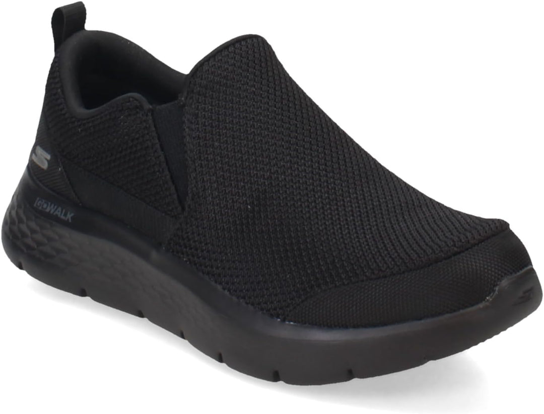 Skechers Herren Flex Impeccable Ii GO Walk 39.5 EU Black Textile, 39.5 EU Black Textile