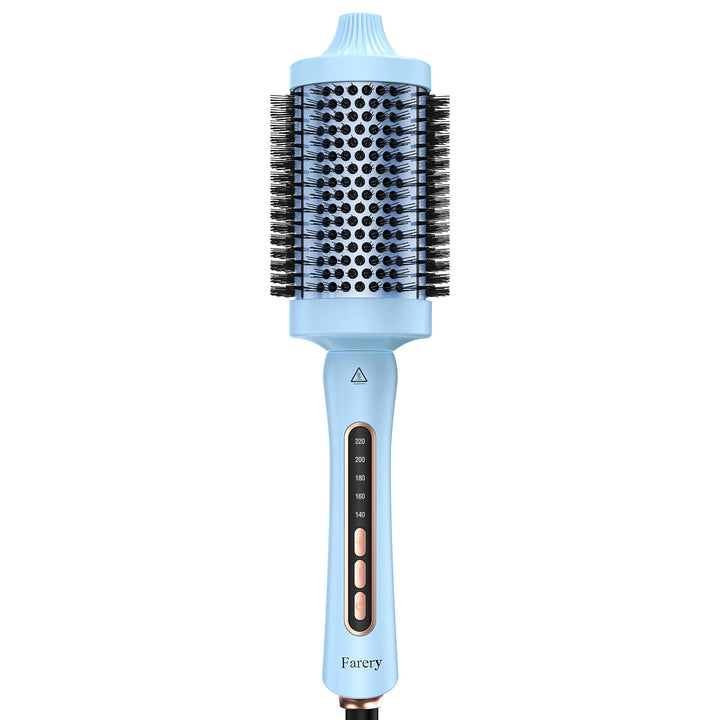 Farery Thermobürste, Thermal Brush, 60mm Heisse Bürste für lockeres & voluminöses Haar, Keramik-Turm