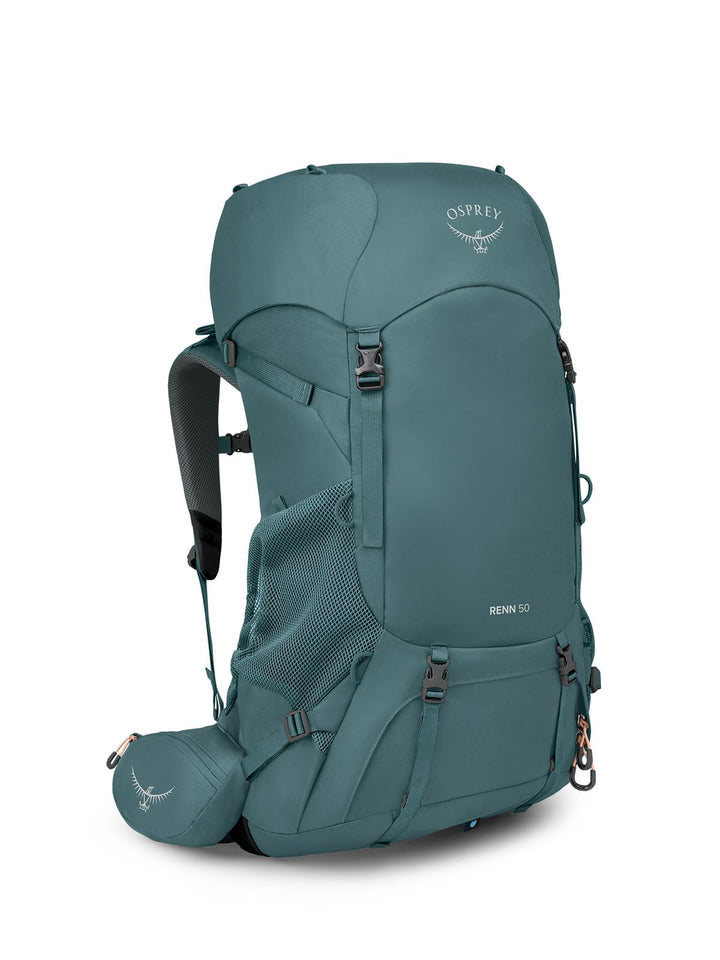 Osprey Renn Unisex Rucksack Cascade Blue/Melon Orange O/S - Fassungsvermögen 50L, Cascade Blue/Melon