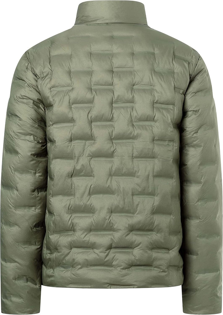 Timezone Herren Bonded Jacket 4 S grey olive, S grey olive
