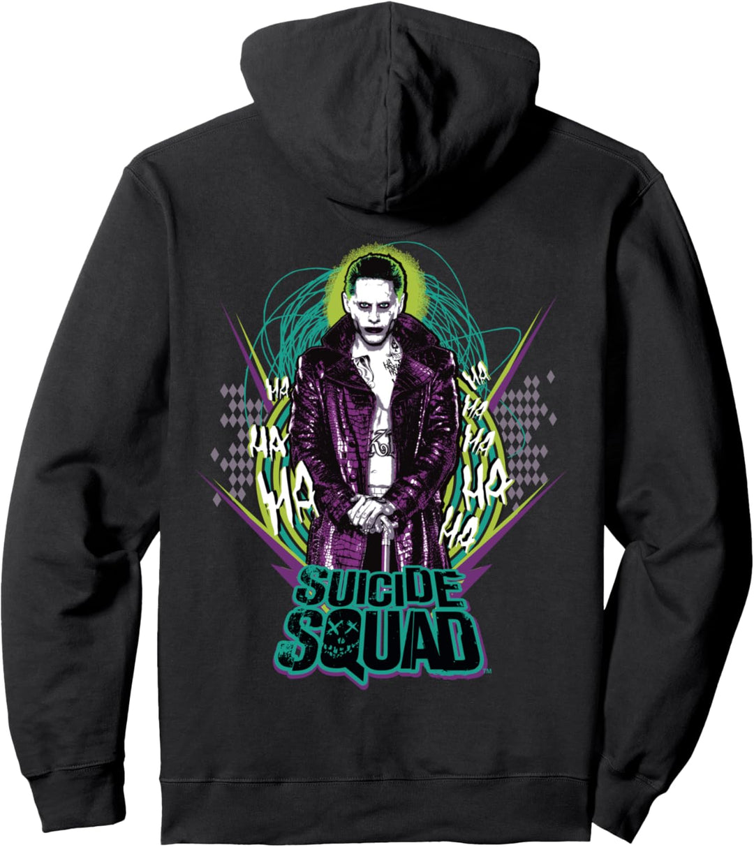 DC Suicide Squad Logo Joker Pullover Hoodie