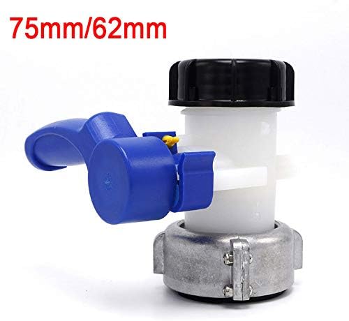 IBC Tankhahnadapter IBC Tote Tank Ventil Schlaucharmaturen Adapter Ablaufadapter Anschlussteile Gart