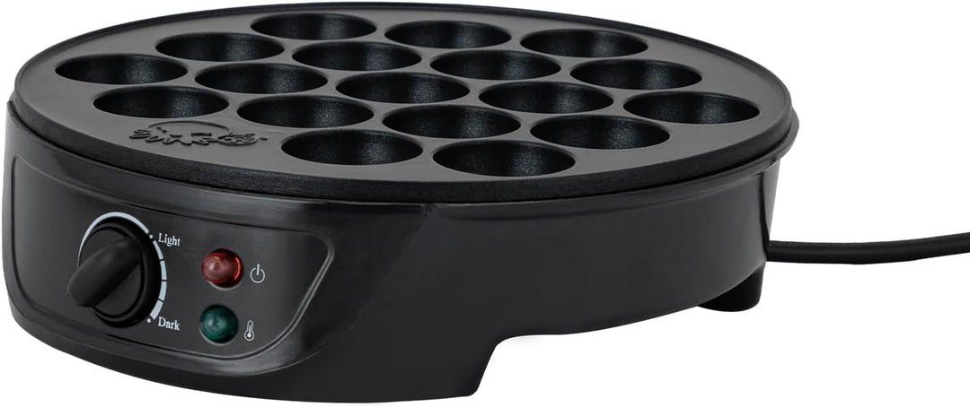 Takoyaki Maker, 750W Elektrische Takoyaki-Maschine 18 Löcher Mini Octopus Ball Making Tool, 0-240°C,