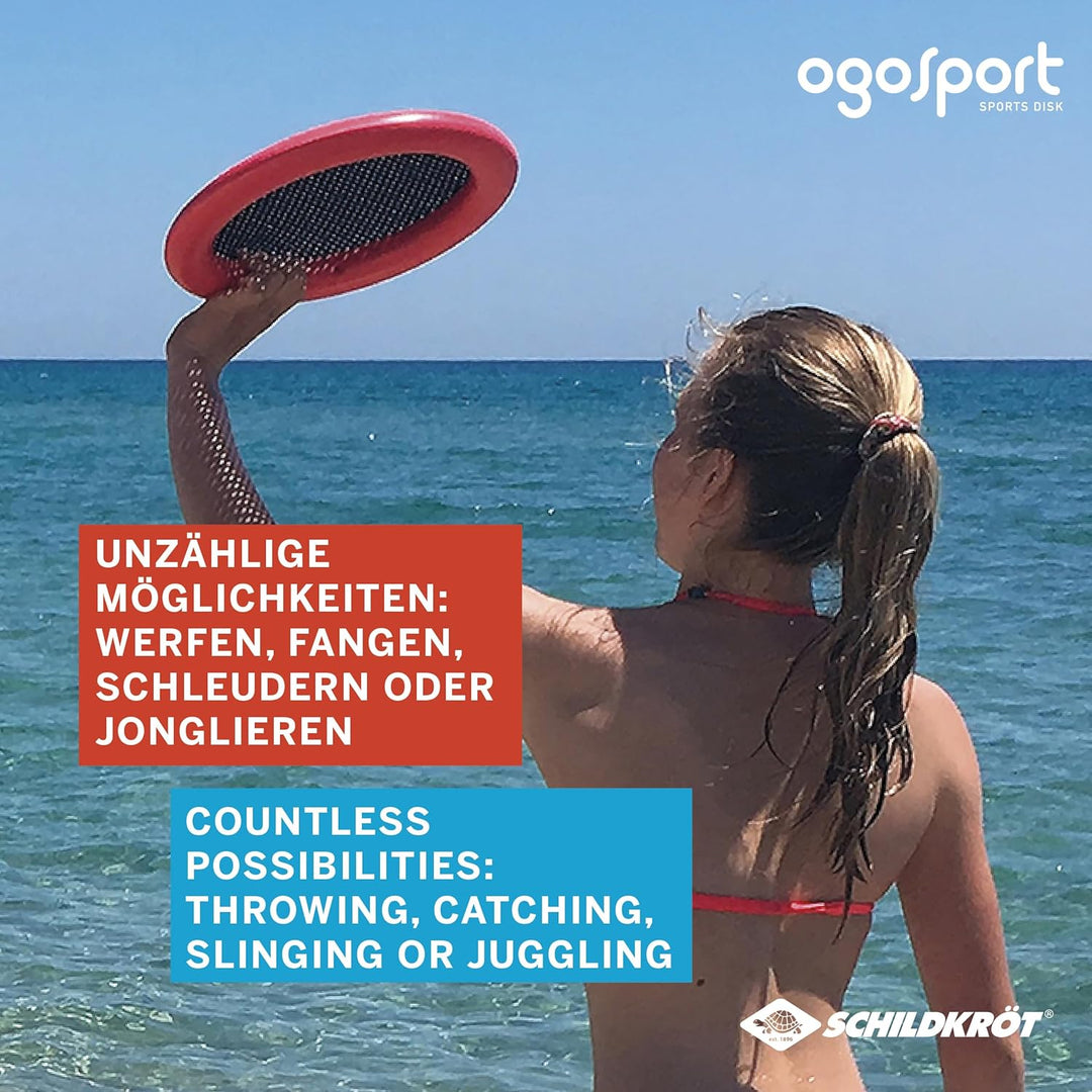 Schildkröt Ogo Sport Set, 2 Ogo Softdiscs Ø29cm, 1 Ball, Standardgrösse, der beliebte Spiel-Klassike