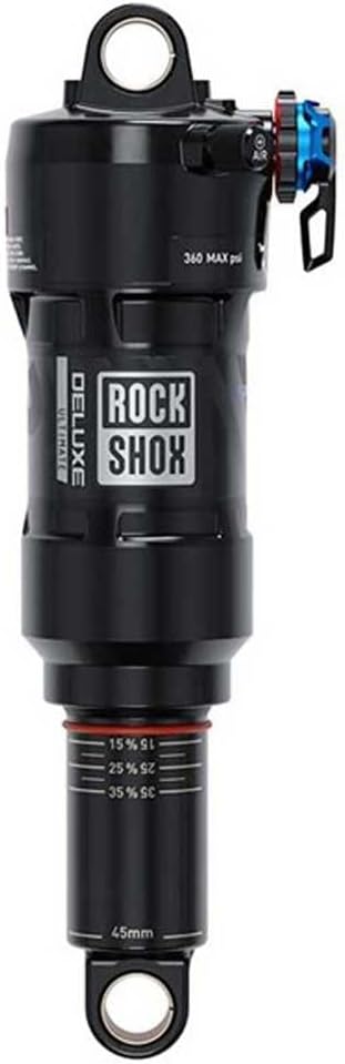 RockShox Unisex – Erwachsene Deluxe Ultimate RCT Dämpfer 165x42,5 Schwarz, 165x42,5 Schwarz