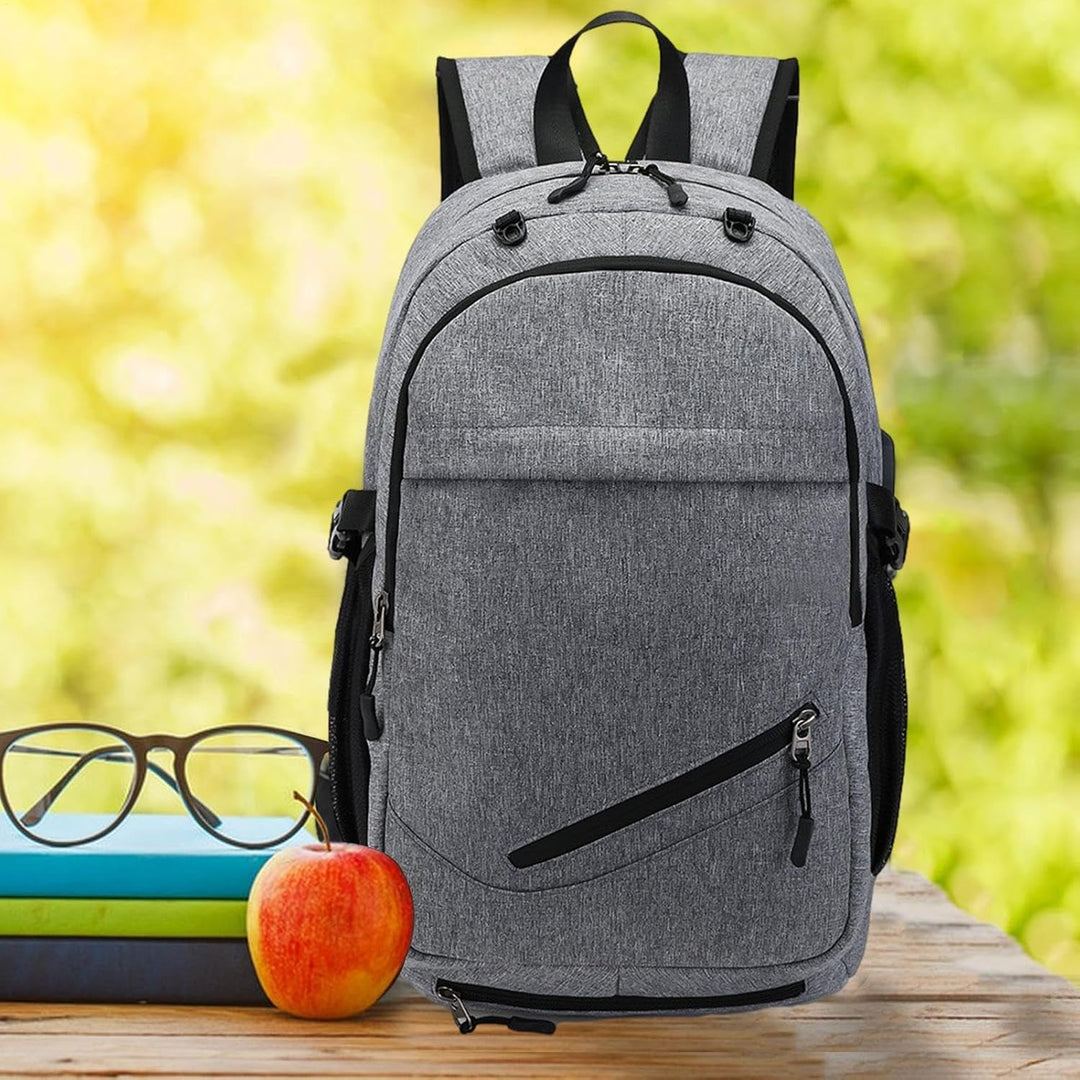Rucksack für Laptops und Bücher Bequem, Multifunktional, Mit Laptopfach | Grosse Kapazität mit geräu