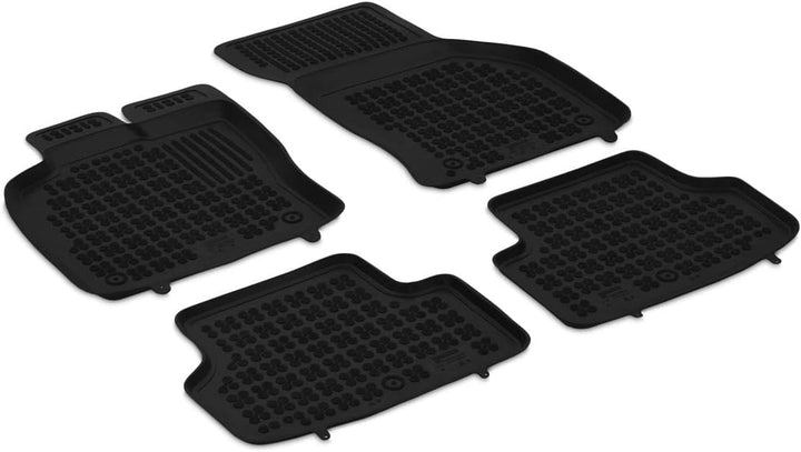Hohe Gummi Fussmatten mit Rand passend für Seat Leon ab 12/2012-3/2020 (5F)/Seat Leon ST Kombi ab 20