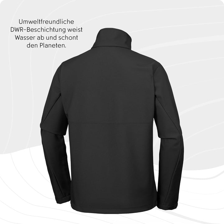 Columbia Ascender Softshell Jacket, Softshelljacke für Herren Fall Winter 2024/2025 S Black - 007, F