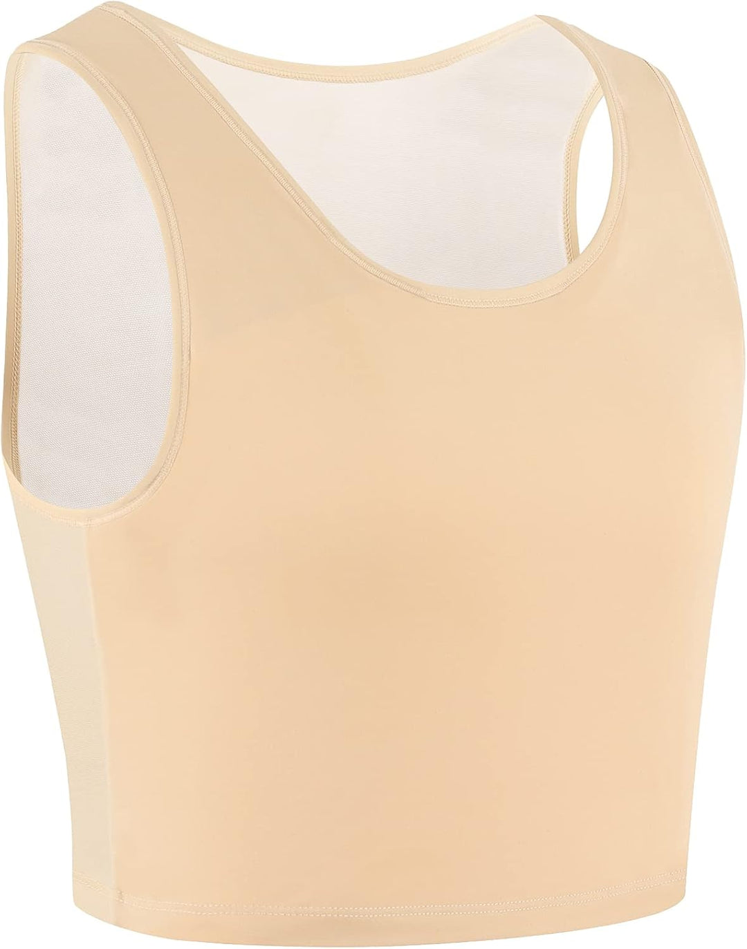 XUJI Binder Transgender FTM Atmungsaktiver Brust Binder S Nude, S Nude