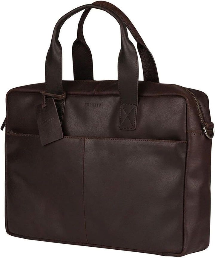 Burkely Vintage River Workbag - Laptoptasche 15.6'' 41 cm Braun, Braun