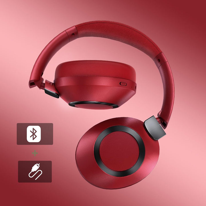 Kopfhörer Kabellos Bluetooth, Active Noise Cancelling Kopfhörer,100 Std Spielzeit 5.3 Bluetooth Kopf