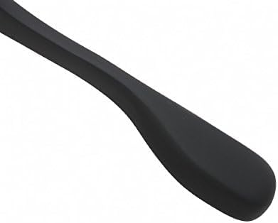 GERSO Kleiderbügel Premium 45 cm – 100er Pack – Massivholz schwarz gummiert – Formbügel mit drehbare