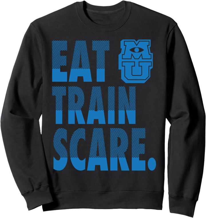 Disney Pixar Monsters University Eat Train Scare. Sweatshirt