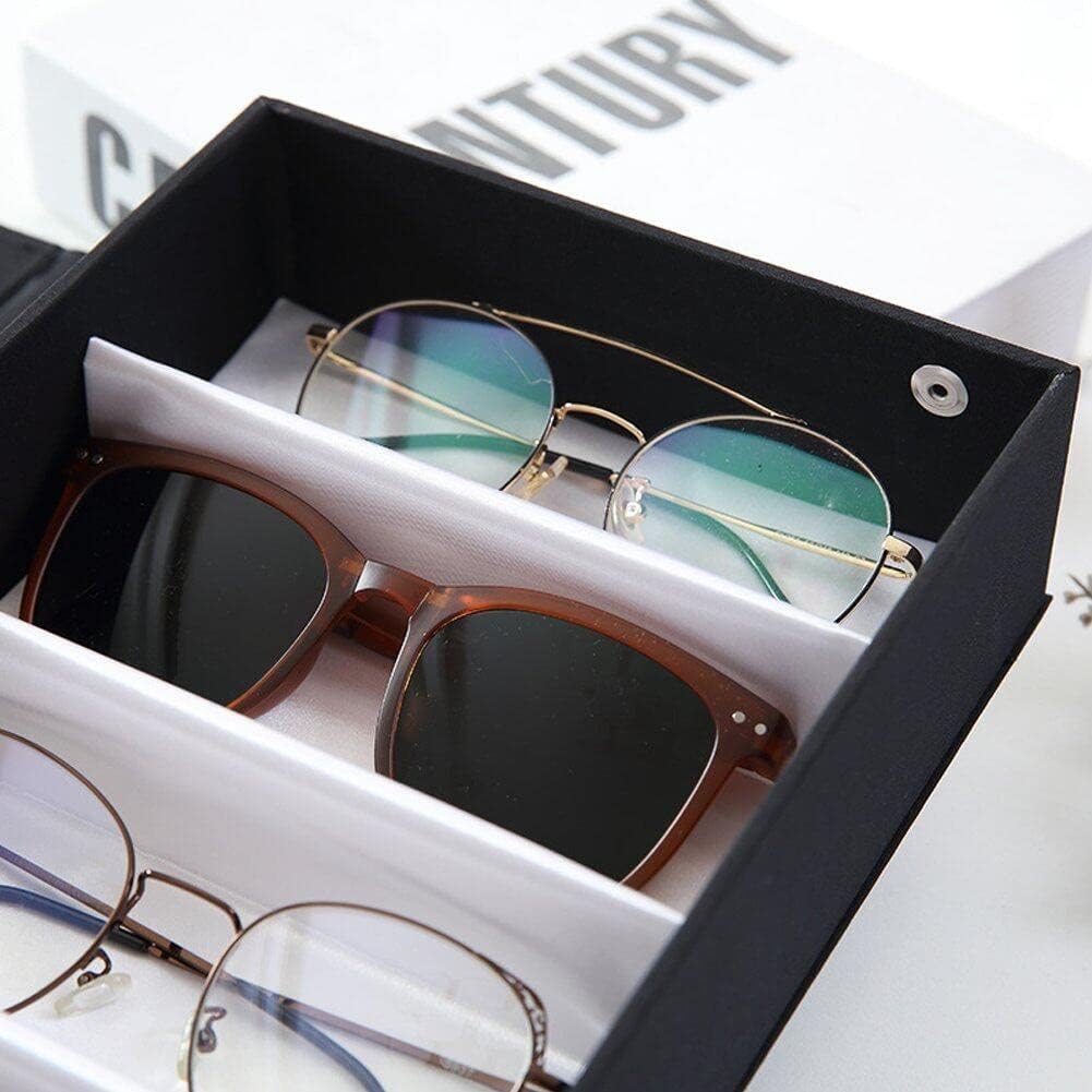 Ericetion 12-Slot Brillenablage - Sonnenbrillen-Display-Case, Brillenorganizer & Halter
