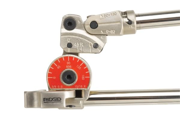 RIDGID 38043 Modell 606 Edelstahlbiegezange, Rohrbiegezange für 3/8", Edelstahlbieger von 90 bis 180