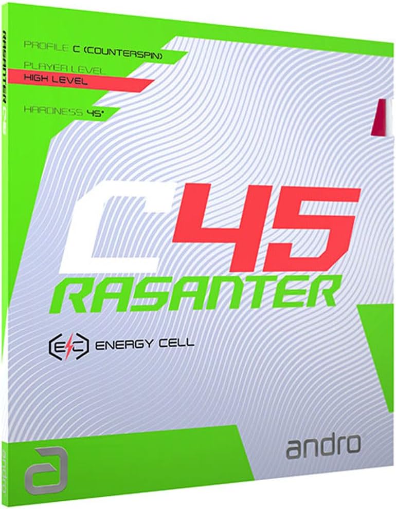 Andro Belag Rasanter C45 rot 2,3 mm, rot 2,3 mm