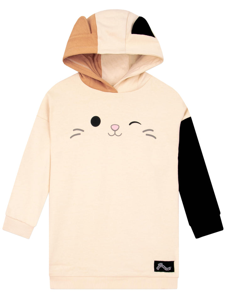 Squishmallows Hoodie-Mädchen, Cam The Cat Hoodie Kinder Squishmallow Katze, Mädchen Kleidung Langer