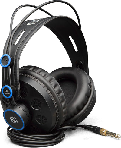 PreSonus HD7 Halboffener Studiokopfhörer für Aufnahme, Wiedergabe und Überwachung, Streaming und Pod