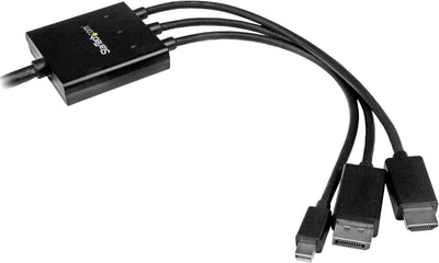 StarTech.com 2m HDMI, DisplayPort oder Mini DisplayPort auf HDMI Konverter Kabel, HDMI, DP oder Mini