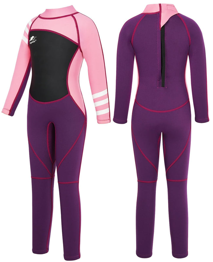 Gogokids Kinder Neoprenanzüge - Jungen Mädchen Rash Guard Einteiler Thermische Badeanzüge 2.5mm Neop