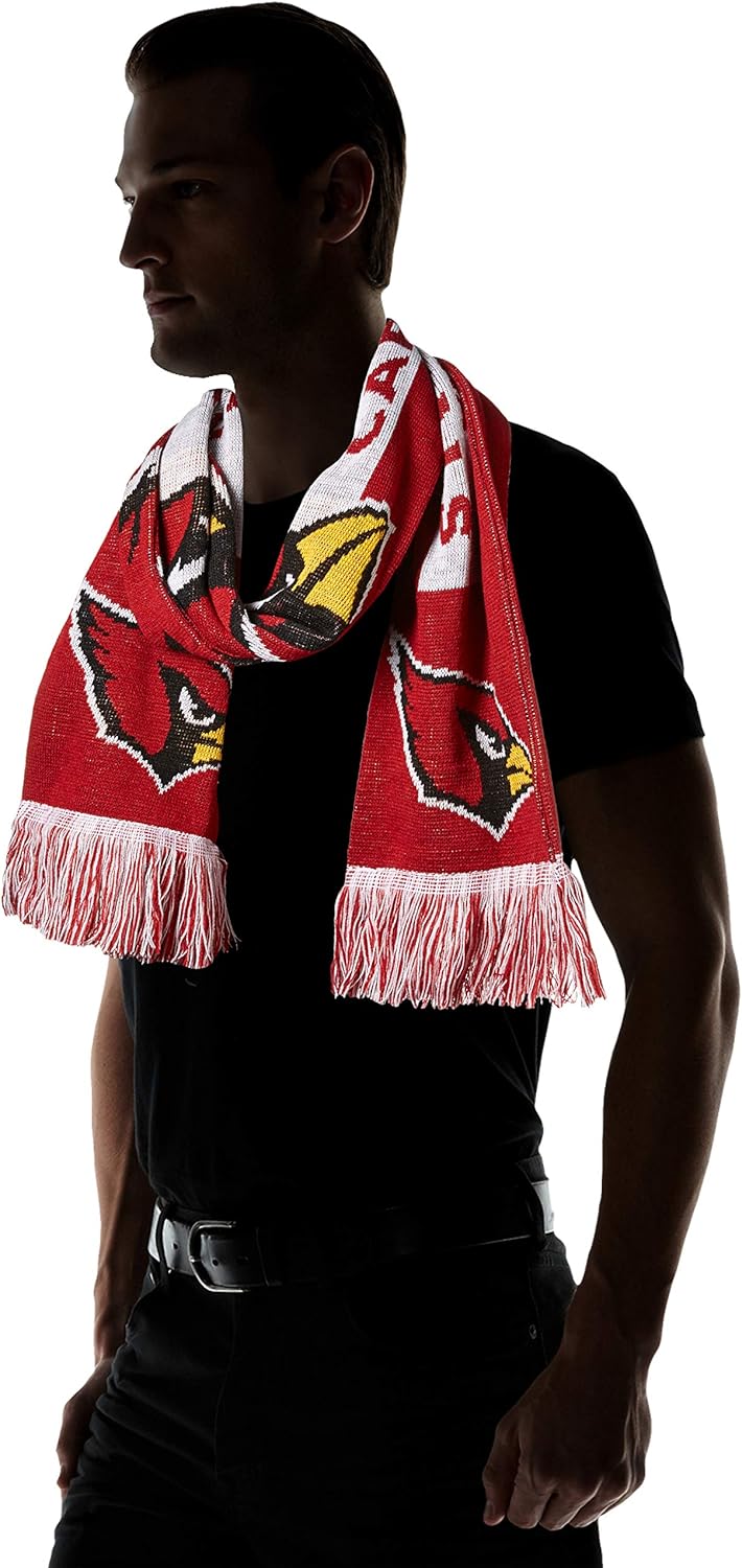 FOCO NFL (2016 Edition) Big Logo Schal Arizona Cardinals Einheitsgrösse Teamfarbe, Arizona Cardinals